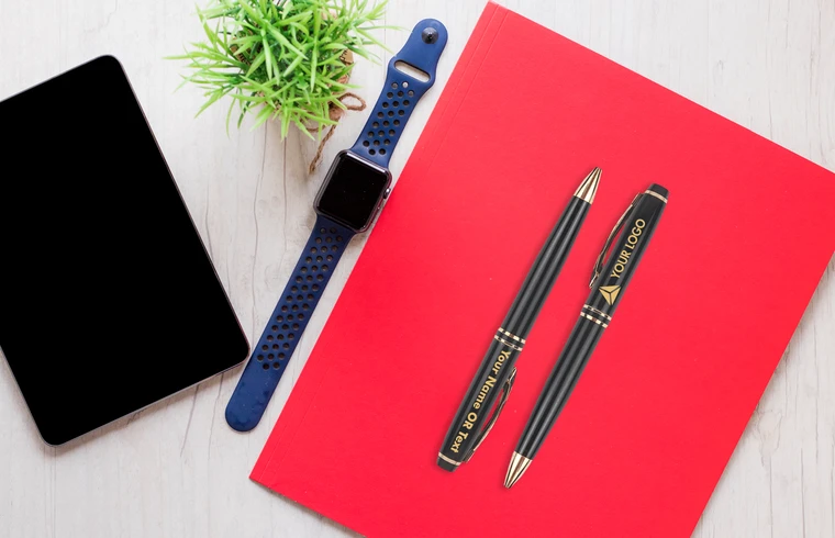 Liberty Black and Gold Ball pen